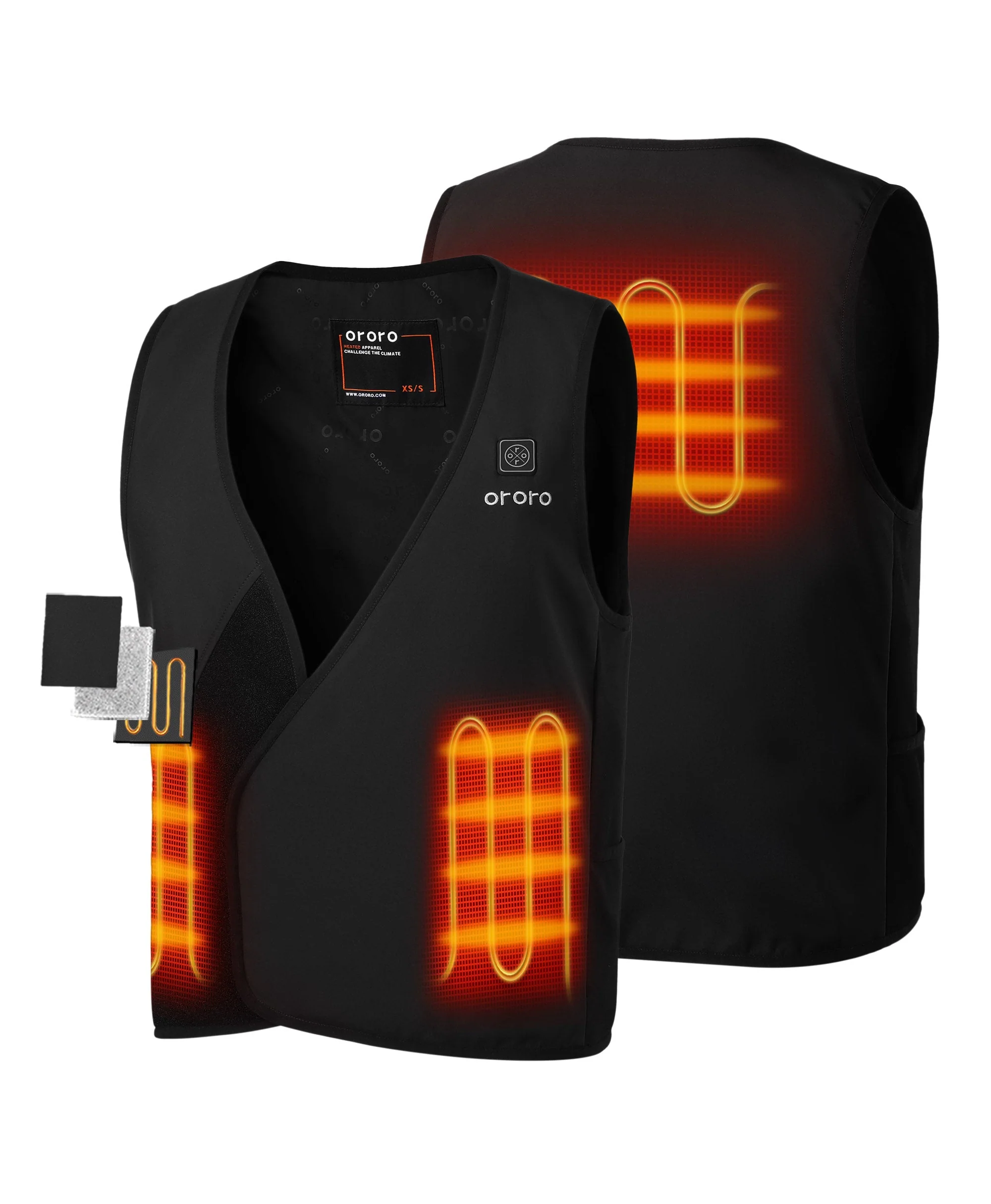 Final Sale - Vanguard Unisex Ultralight Adjustable Heated Liner Gilet